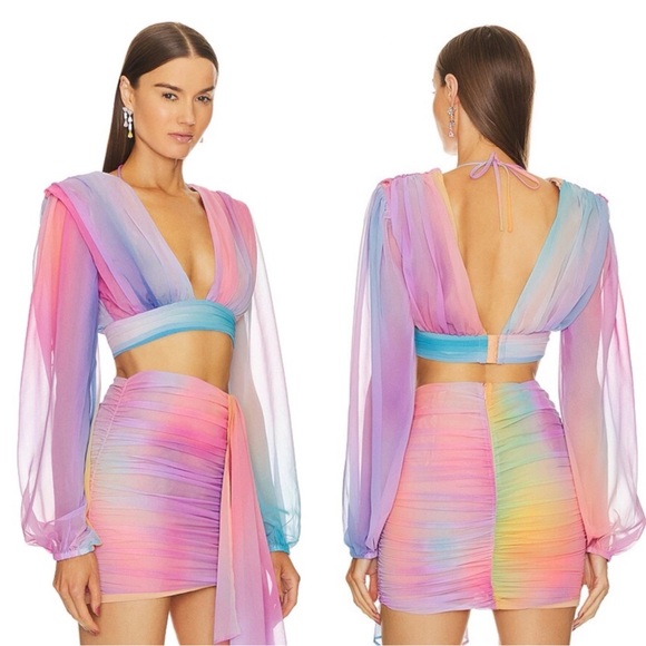 Michael Costello Tops - Michael Costello Adia Top, Size: M